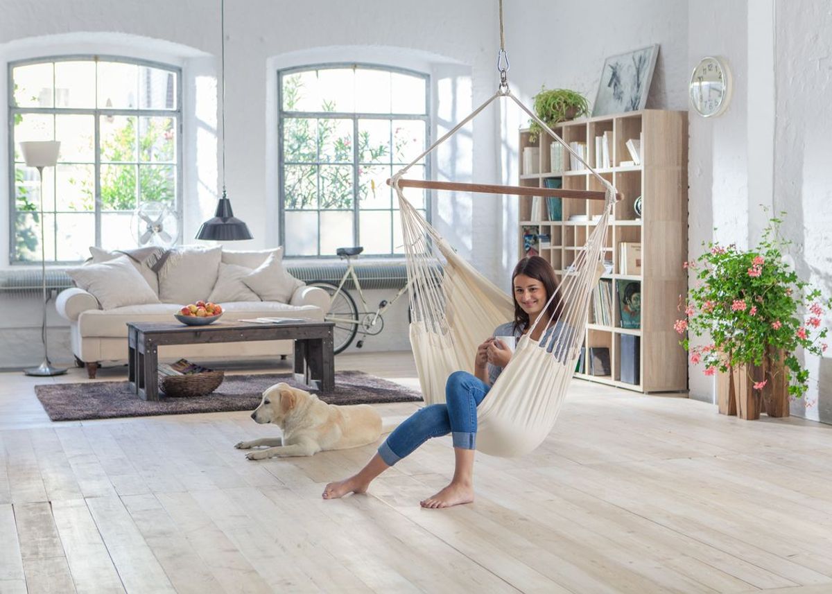 La Siesta Modesta hangstoel - Latte