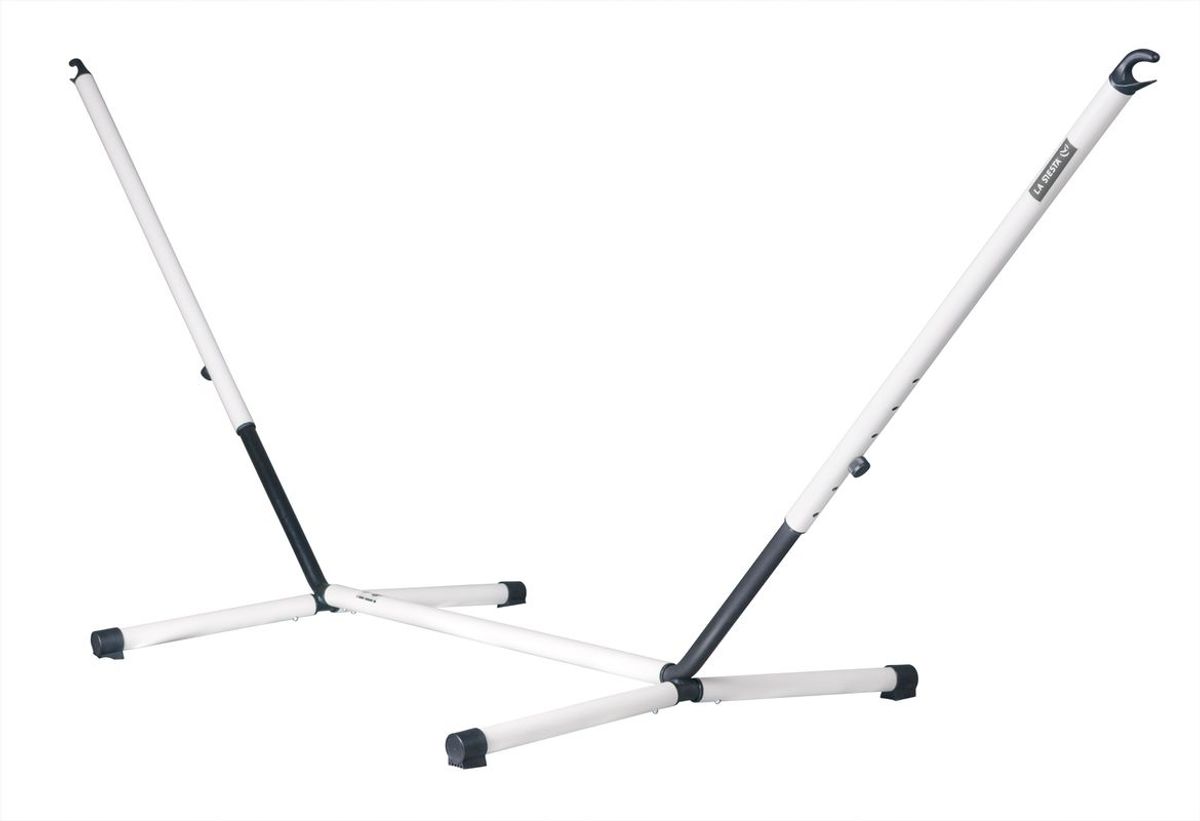 La Siesta Nautico kingsize hangmat standaard - Cool Grey