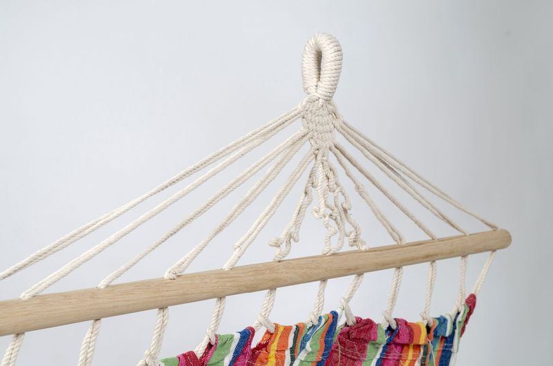 Bo-Garden Santa Barbara 1 persoons hangmat - Rainbow