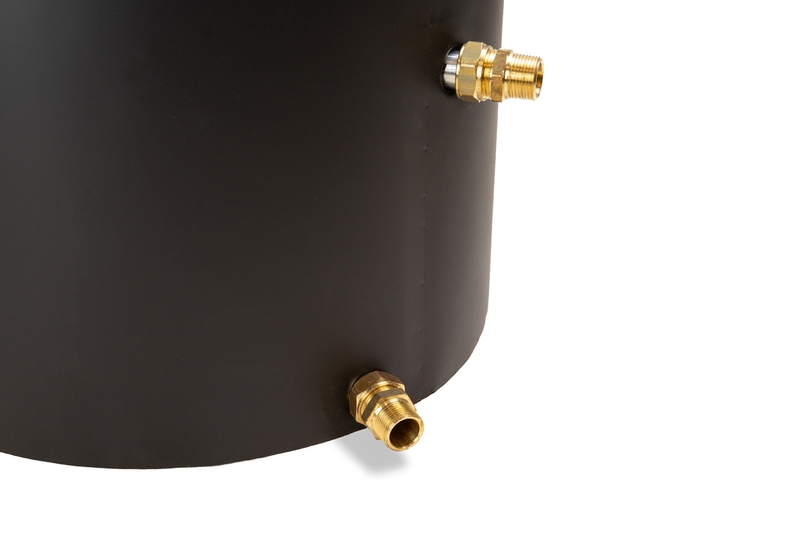 Burn zwembadkachel - tot 6.000 liter
aansluitingen