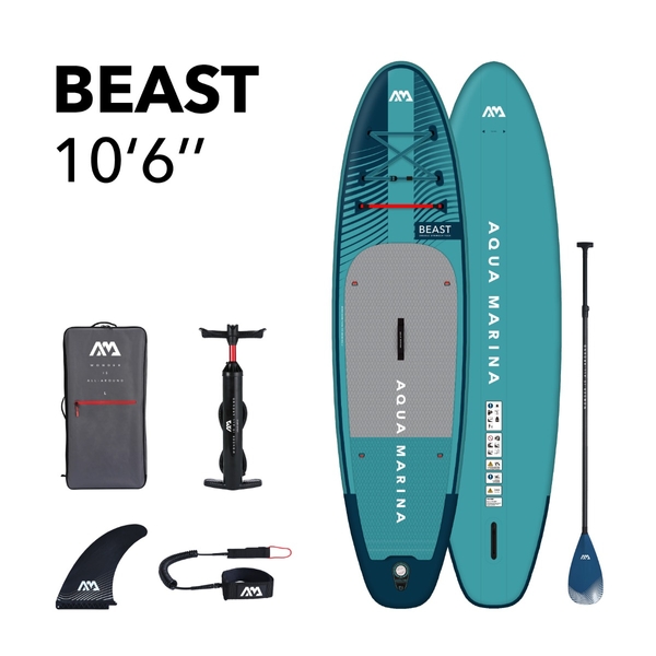 Aqua Marina Beast opblaasbaar supboard set