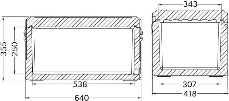 Dometic Cool Ice CI 42 passieve koelbox - 43 liter