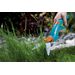 Gardena Classic draaibare grasschaar in werking rechtshandig