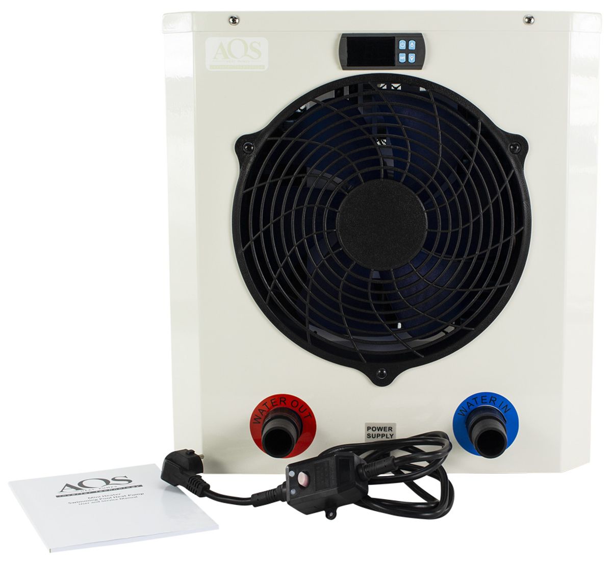 AQS Mini Heater 2 compacte zwembad warmtepomp 2,5kW