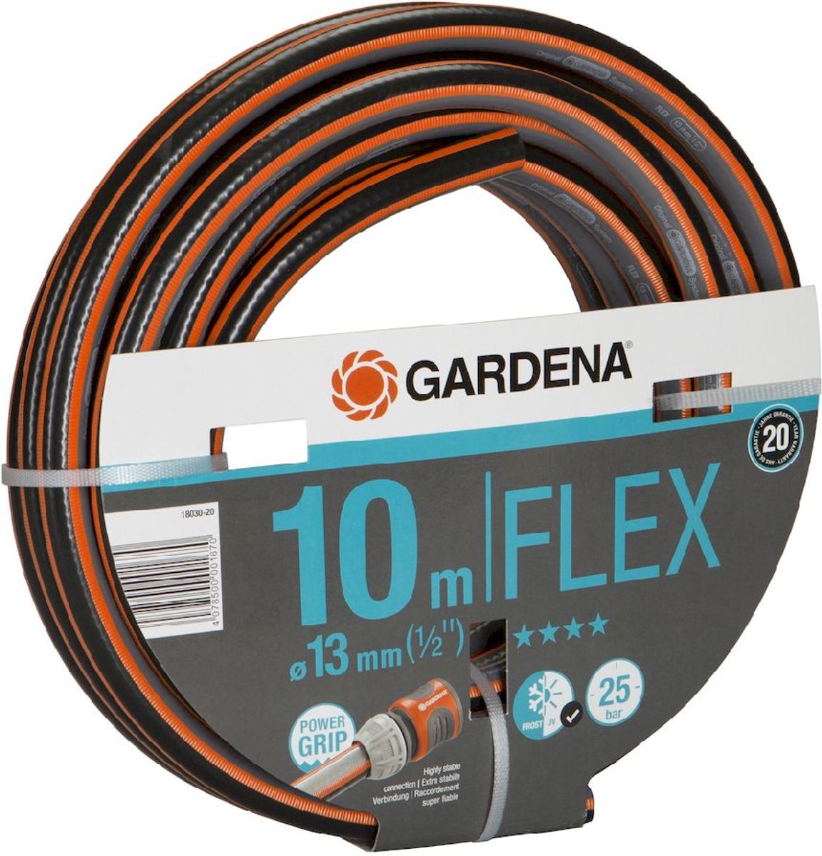 Gardena Comfort Flex 10 meter (Ø 13 mm) tuinslang schuin