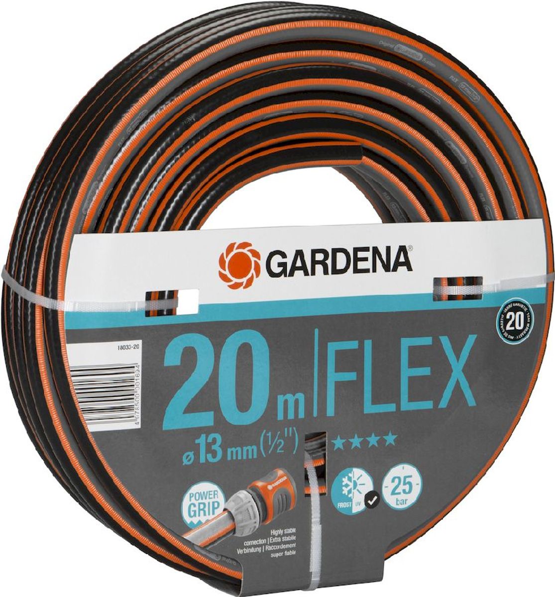 Gardena Comfort Flex 20 meter (Ø 13 mm) tuinslang schuin