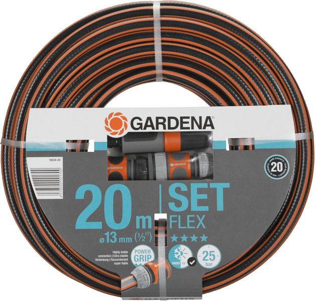 Gardena Comfort Flex 20 meter (Ø 13 mm) tuinslang met koppelingen