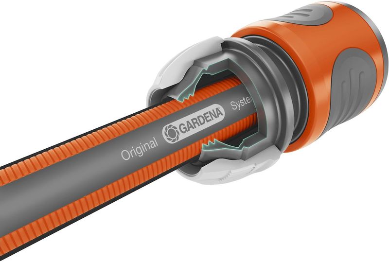 Gardena Comfort Flex 20 meter (Ø 15 mm) tuinslang met koppelingen powergrip