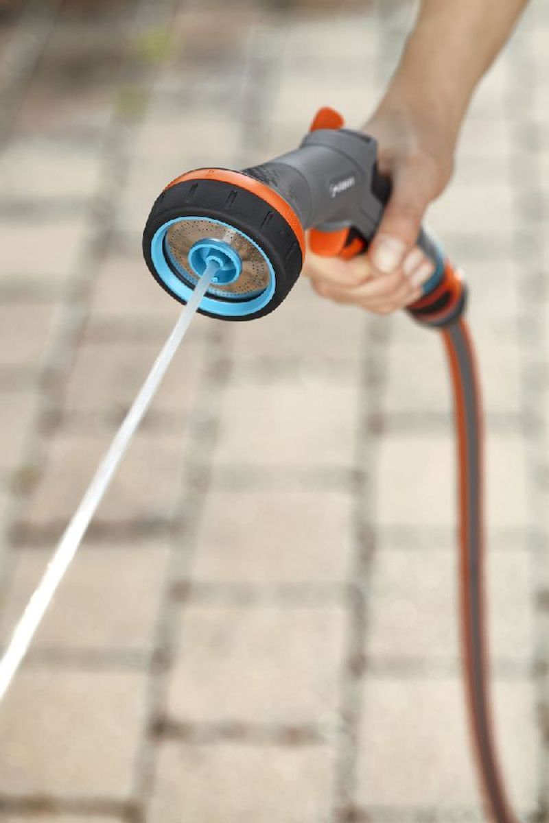 Gardena Comfort reinigingsbroes waterstraal