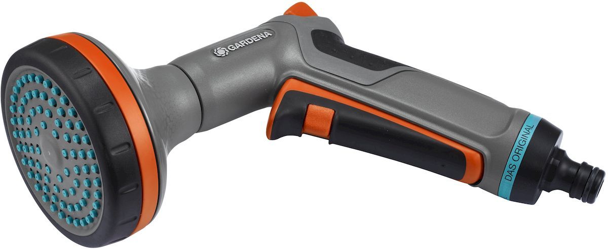 Gardena 32131-FP Frostsichere Multi-Muster-Düse, Wasserstopp · Vielseitig einsetzbar