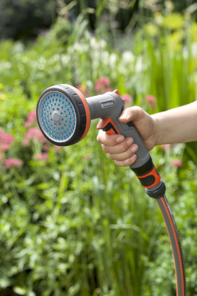 Gardena Comfort broes voor bloembedden handgreep vast