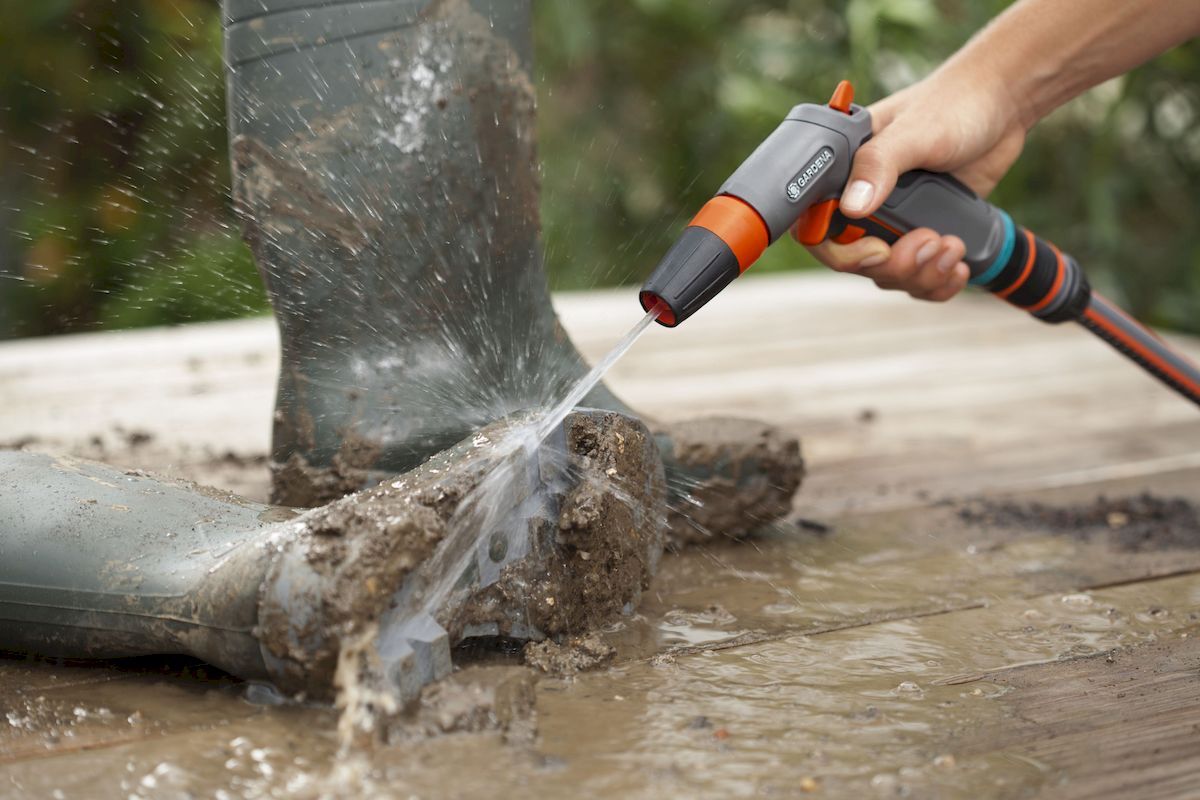 Gardena Comfort spuitpistool schoonmaken