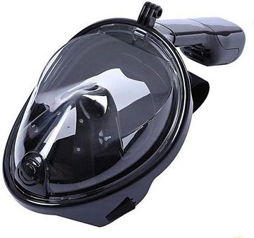 Snorkelmasker zwart -  L/XL