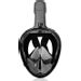 Snorkelmasker L/XL zwart voorkant