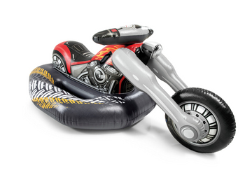 Intex Ride-On opblaasbare motorfiets (180 cm)