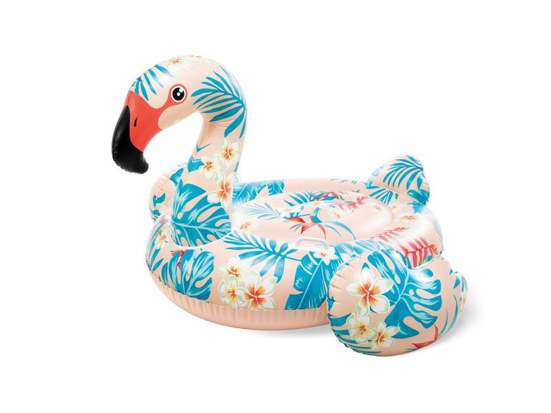 Intex Ride-On opblaasbare tropische flamingo (142 cm)