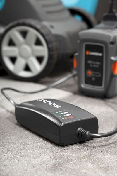 Gardena QC40 snellader met accu