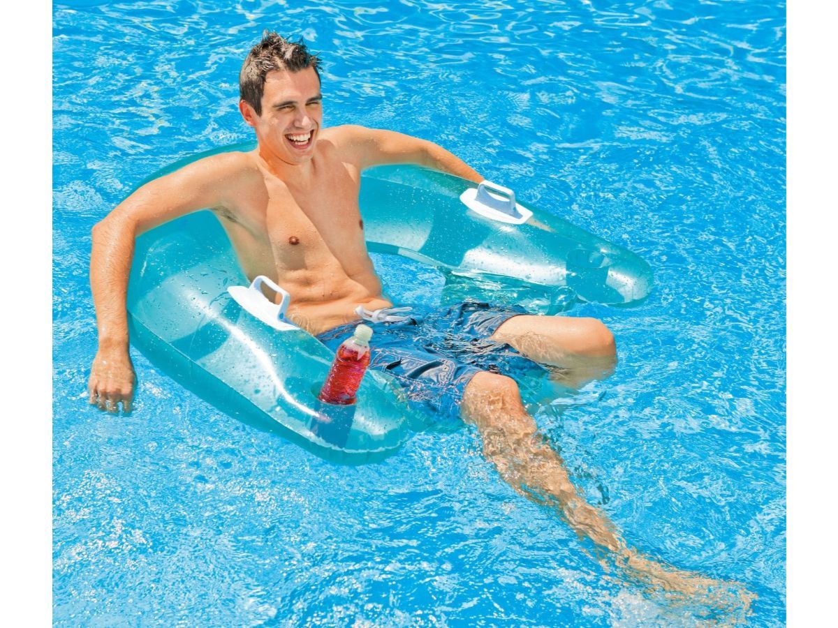 Intex Sit 'N Float opblaasbare zwemband (152 cm)