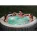 Intex Pure Spa Greywood Deluxe opblaasbare jacuzzi 4 persoons - sfeershot