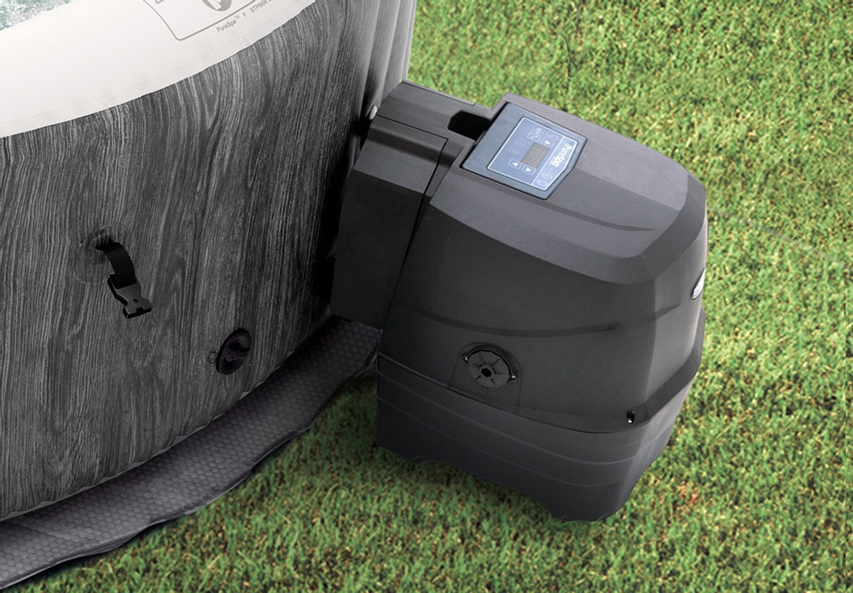 Intex Pure Spa Greywood Deluxe opblaasbare spa - 6 persoons