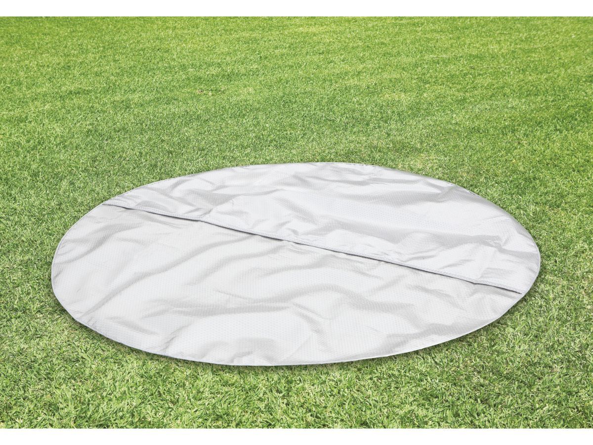 Intex Pure Spa Greywood Deluxe opblaasbare jacuzzi 6 persoons - grondzeil