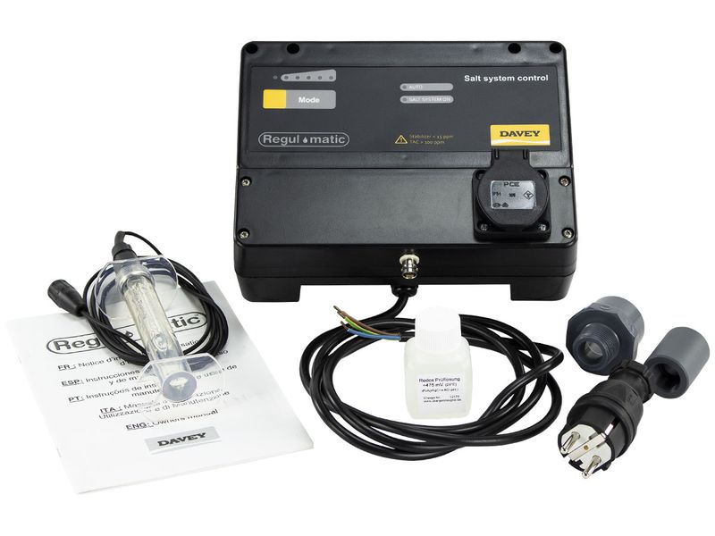 Davey RegulMatic zoutelektrolyse regelaar onderdelen.