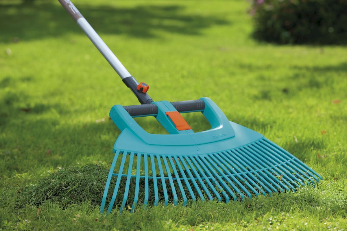 Gardena Combisystem bladhark XXL vario grasresten