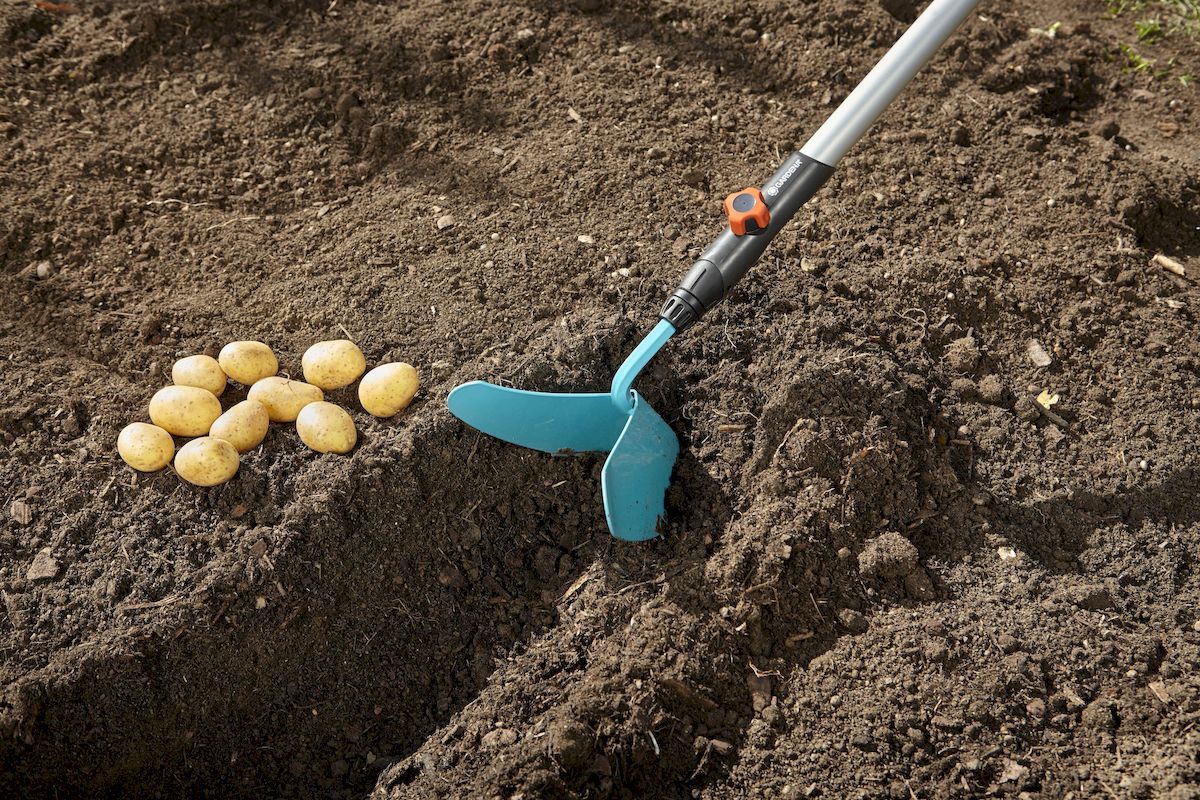 Gardena Combisystem aanaarder speciaal gevormde snijkant