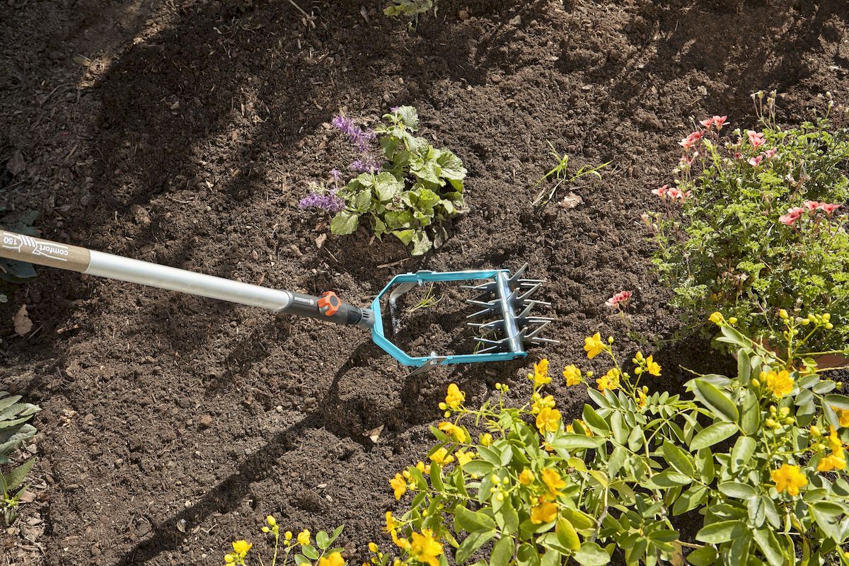 Gardena Combisystem sterfrees met wiedmes met steel