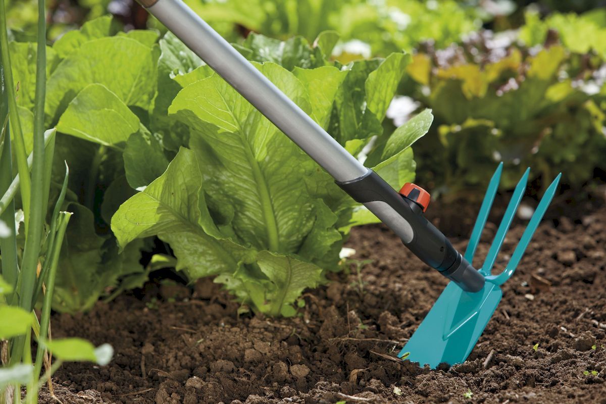 Gardena Combisystem tuinhak 3 tand rechtblad