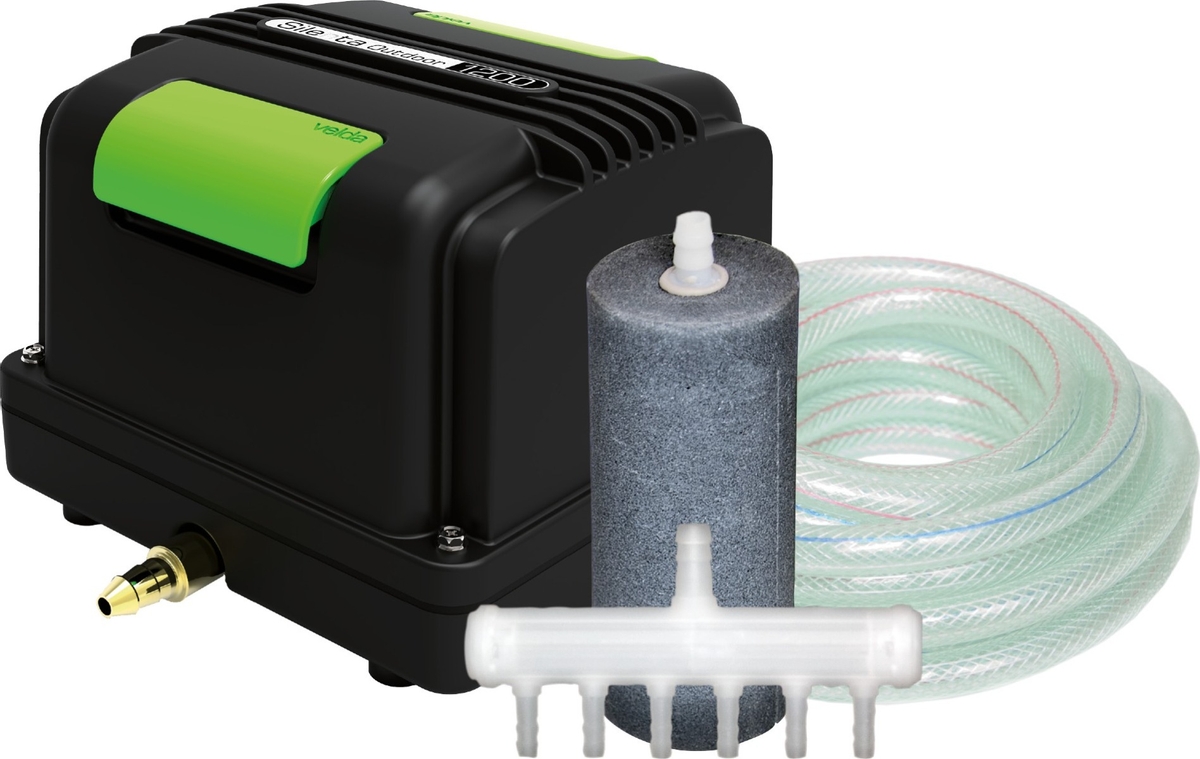 Velda Silenta 6000 luchtpompsets met onderdelen