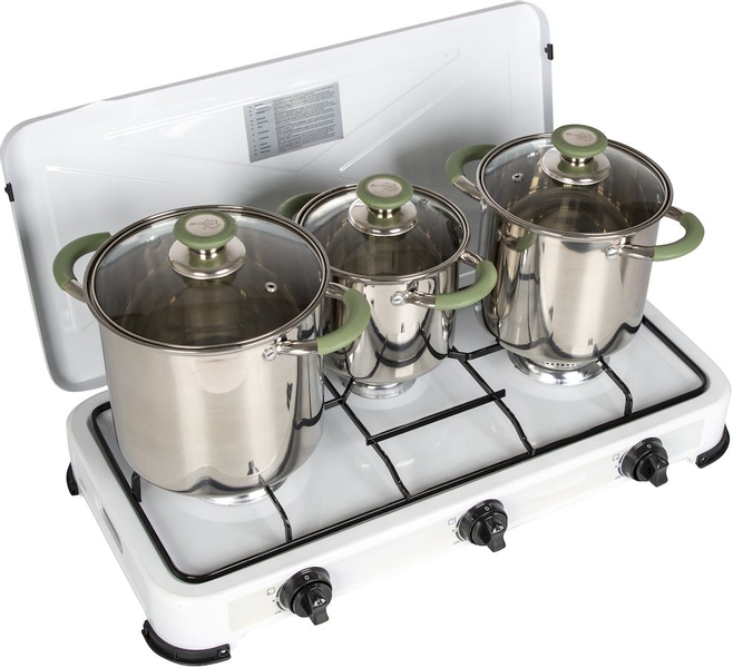 Bo-Camp Elan 1 plus pannenset - 3 delig