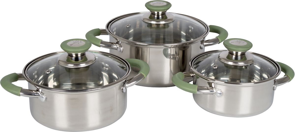 Bo-Camp Elan 3 pannenset - 3 delig