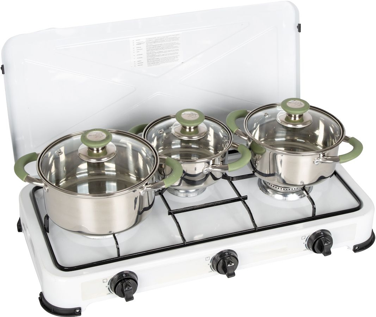 Bo-Camp Elan 3 pannenset - 3 delig