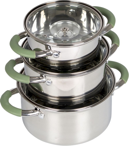 Bo-Camp Elan 3 pannenset - 3 delig