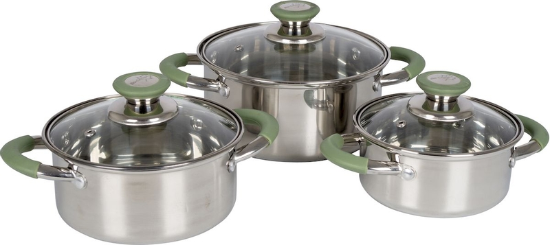 Bo-Camp Elan 3 pannenset - 3 delig