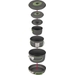 Bo-Camp Explorer Hard anodized pannenset - 4 delig