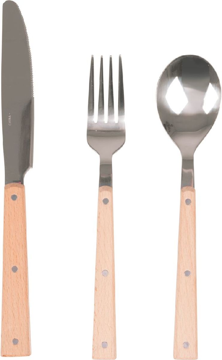 Bo-Camp - Urban Outdoor - Harlem - 6-Delig - 2-Persoons - bestekset