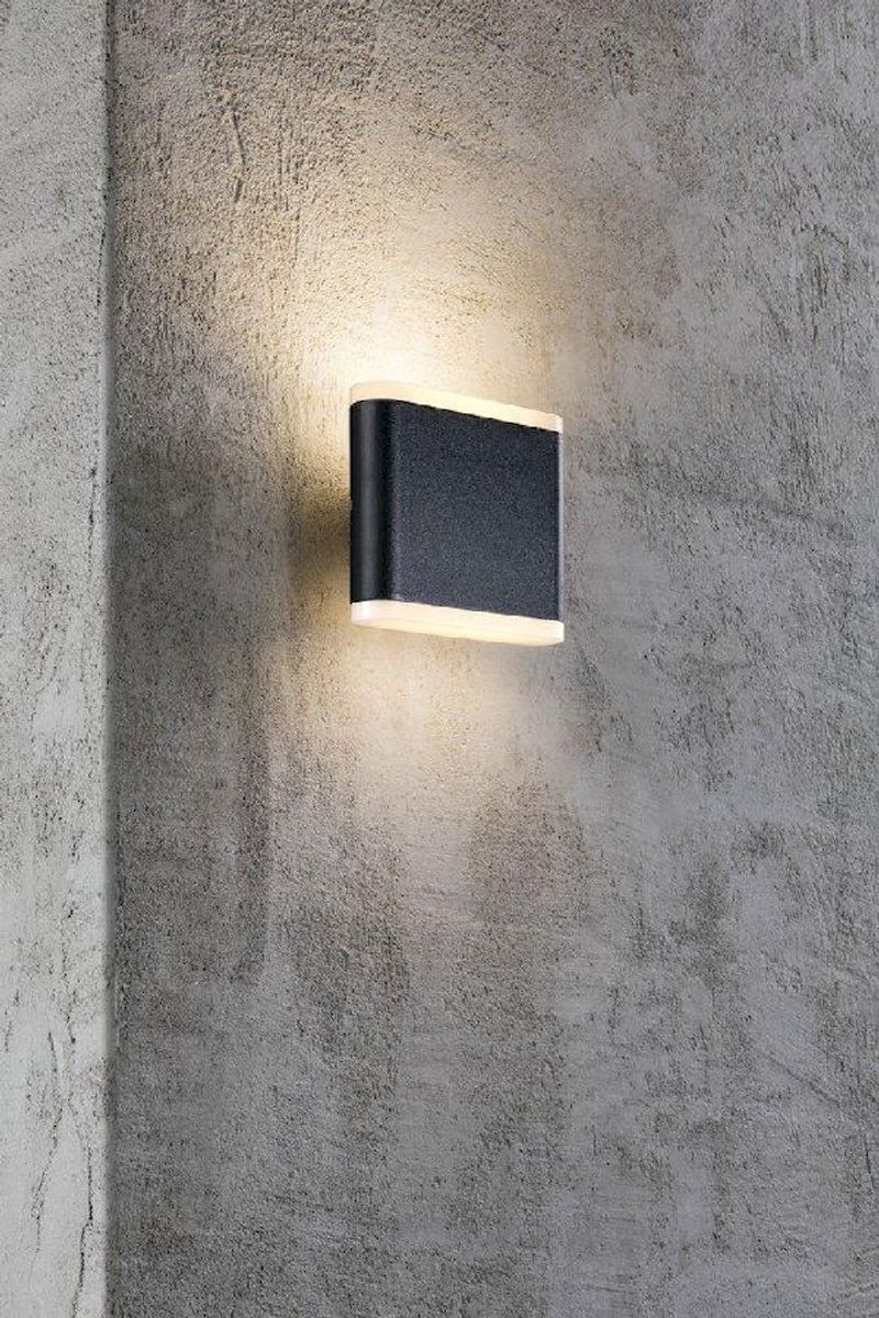 Nordlux Akron 11 led wandlamp buiten zwart