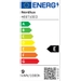 Nordlux Akron 17 led wandlamp zwart - energielabel