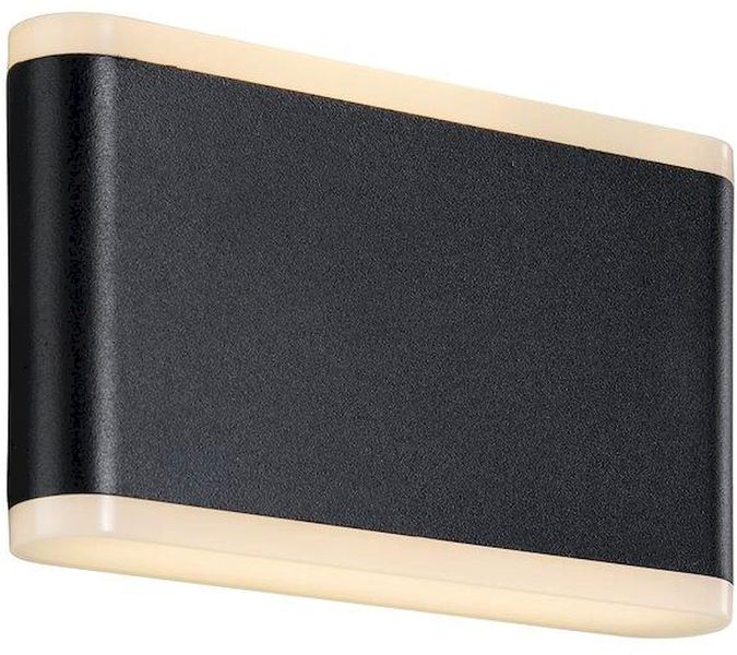 Nordlux Akron 17 led wandlamp buiten zwart