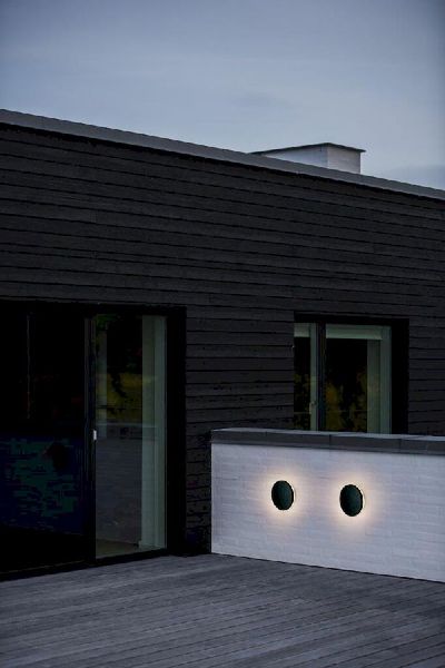 Nordlux Artego rond led wandlamp buiten zwart