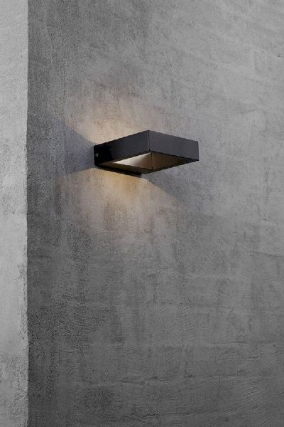 Nordlux Avon led wandlamp buiten zwart