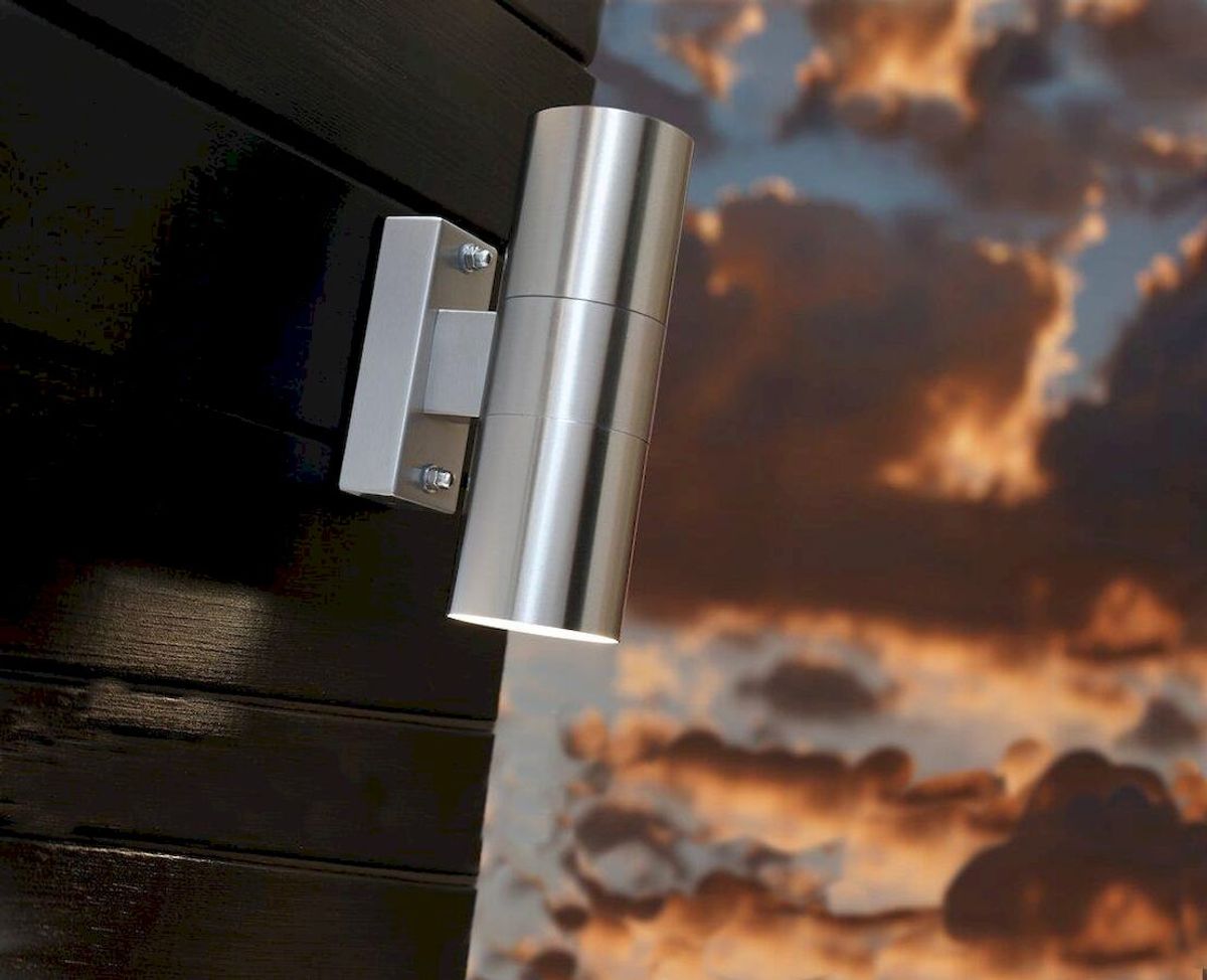 Nordlux Tin Duo GU10 wandlamp buiten inox