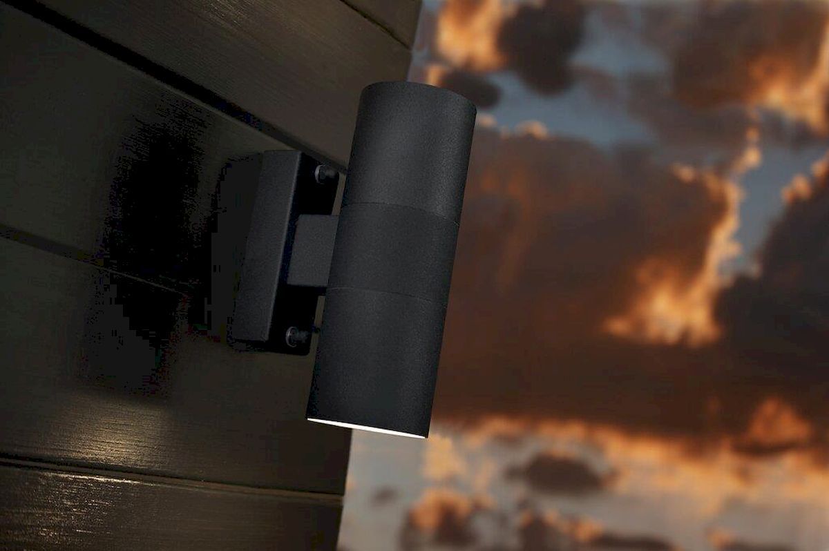 Nordlux Tin Duo GU10 wandlamp buiten zwart