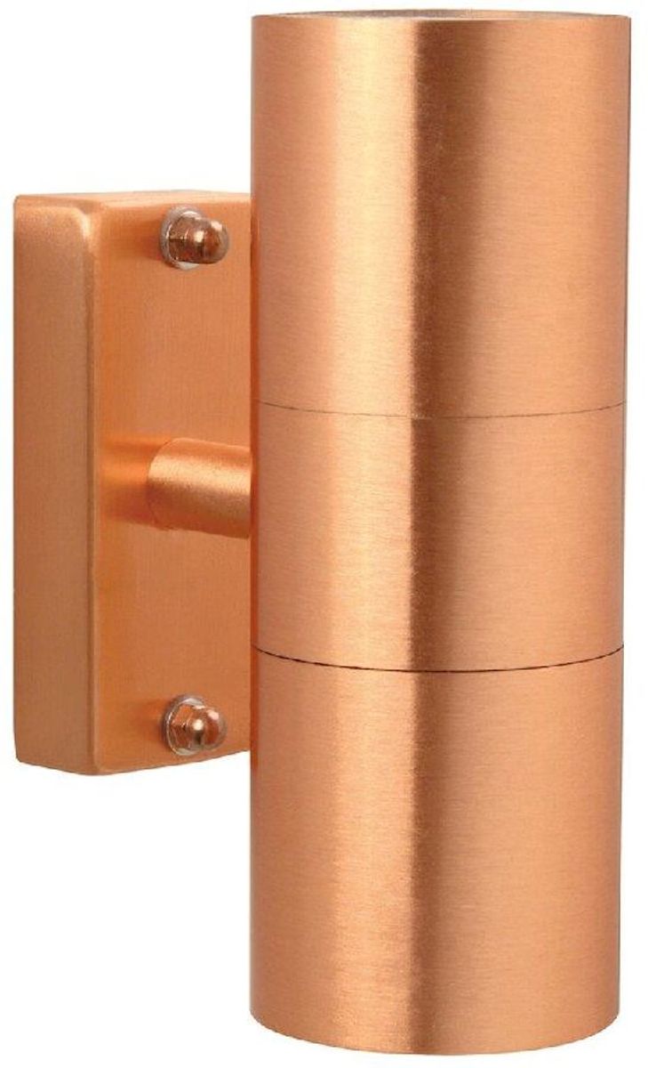 Nordlux Tin Duo GU10 wandlamp buiten koper