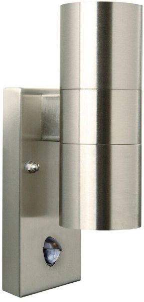Nordlux Tin Duo Sensor GU10 wandlamp buiten inox