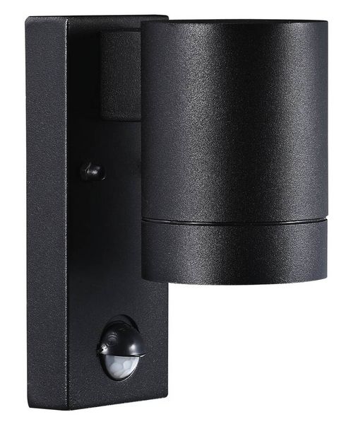 Nordlux Tin Maxi Sensor GU10 wandlamp buiten zwart