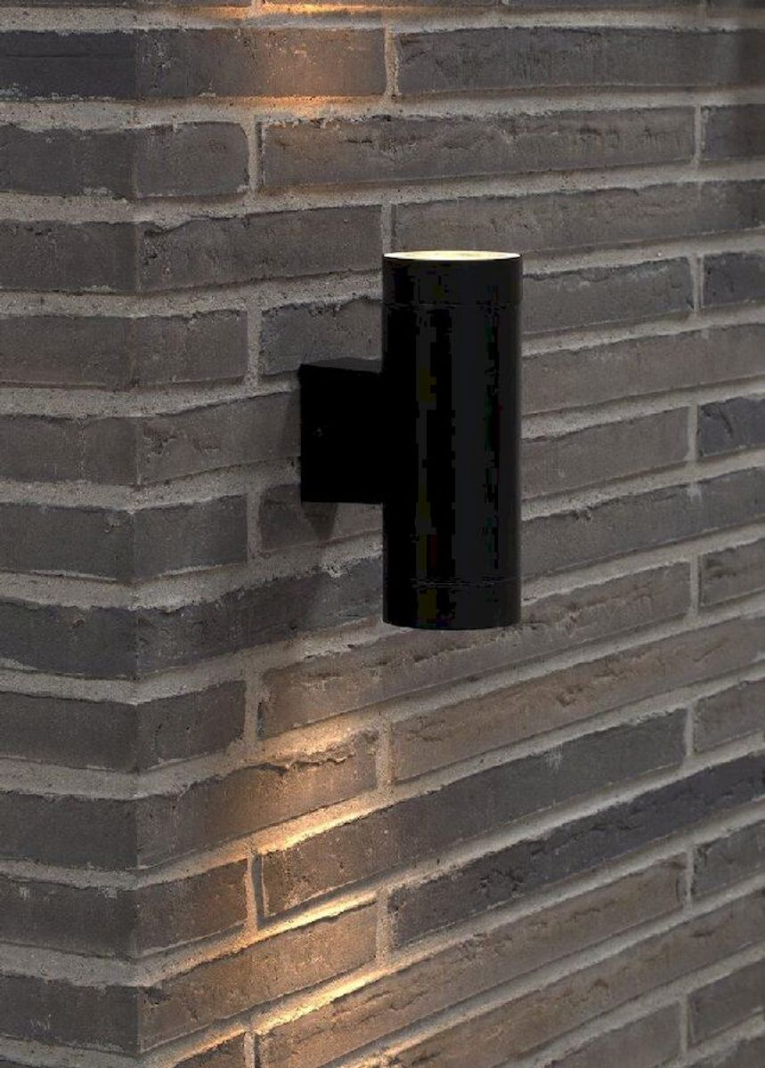 Nordlux Tin Maxi Duo GU10 wandlamp buiten zwart
