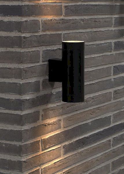 Nordlux Tin Maxi Duo GU10 wandlamp buiten zwart